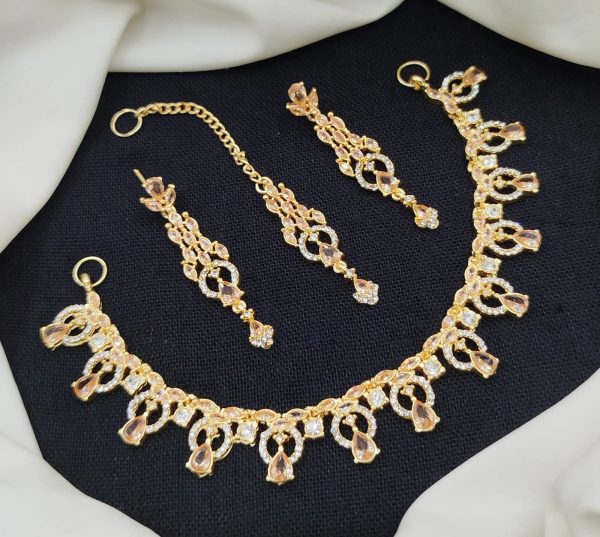 💫 New Design 💫  ✨ Stylish necklace set  ✨ Fine quality - Image 9