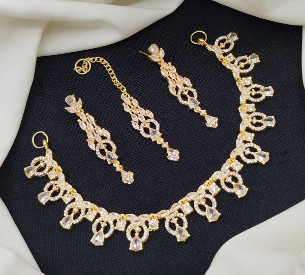 💫 New Design 💫  ✨ Stylish necklace set  ✨ Fine quality - Image 10