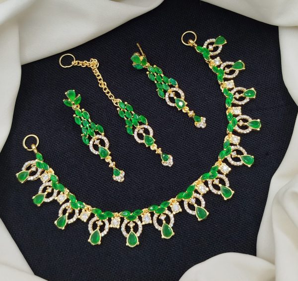 💫 New Design 💫  ✨ Stylish necklace set  ✨ Fine quality - Image 11