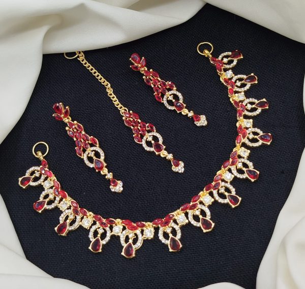 💫 New Design 💫  ✨ Stylish necklace set  ✨ Fine quality - Image 13