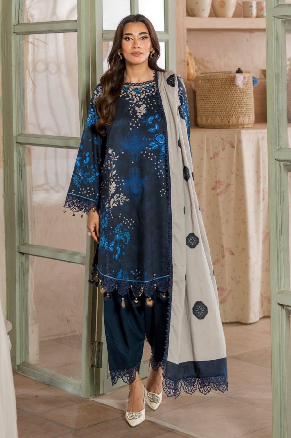 Charizma Bamper Sale  3-Pc Unstitched Printed Staple Suit