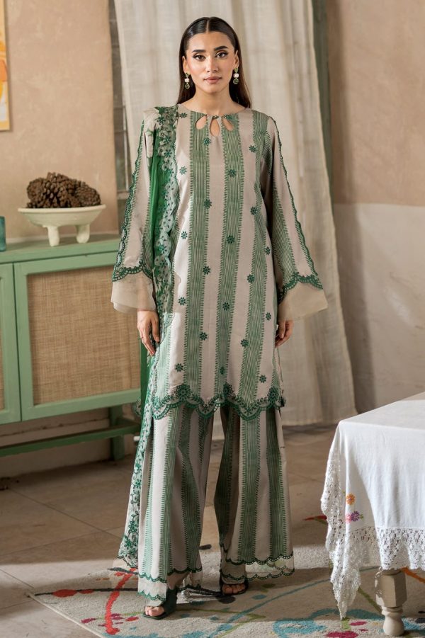Charizma Bamper Sale  3-Pc Unstitched Printed Staple Suit