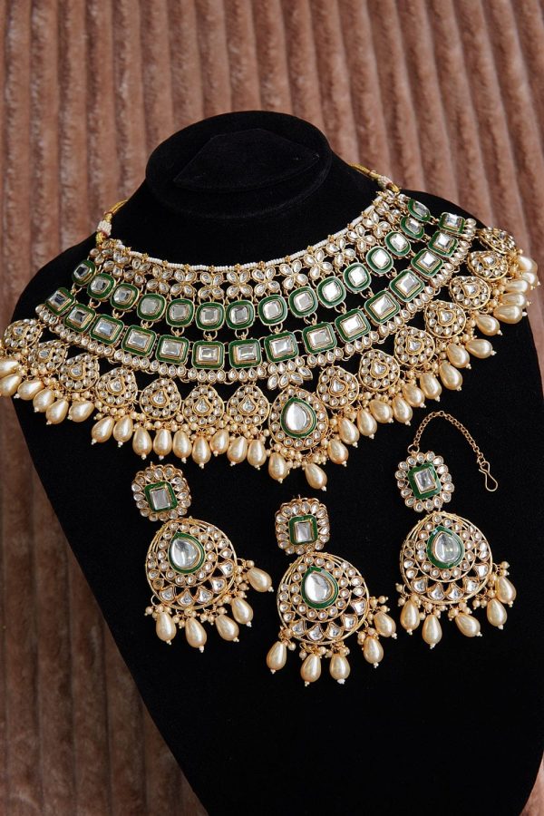 Kundan Bridal Necklace Set 💫💫💫💫 - Image 5