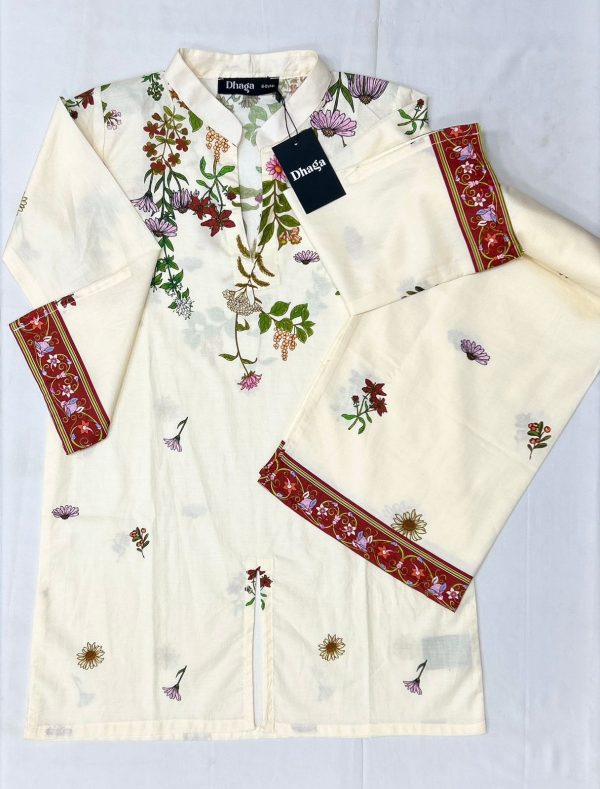 DHAGA Kids Co Ord’s 2 Piece  Collection Stitched 2 piece Size 6yrs to 14yrs - Image 2