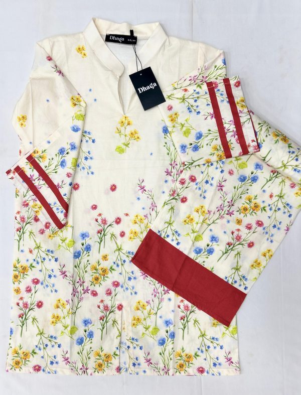 DHAGA Kids Co Ord’s 2 Piece  Collection Stitched 2 piece Size 6yrs to 14yrs - Image 8