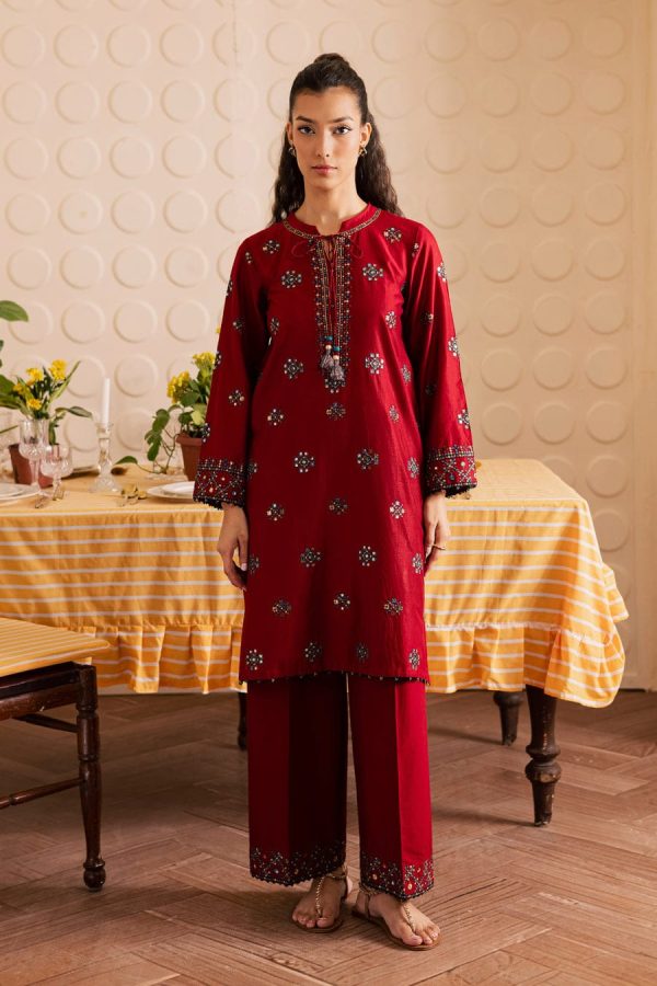 2Pc - Embroidered Lawn - Image 7
