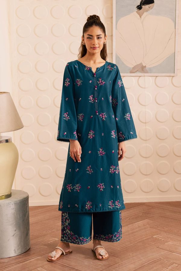 2Pc - Embroidered Lawn - Image 6