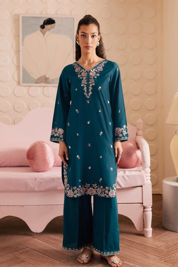 2Pc - Embroidered Lawn - Image 5