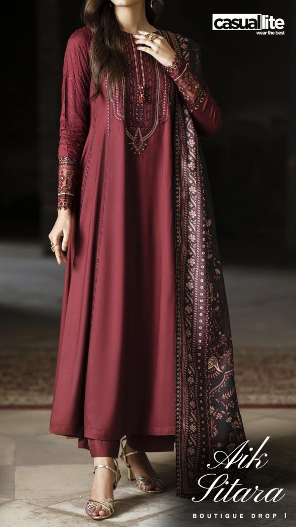 Aik Sitara - Premium Silk Boutique Drop I By Casual Lite - Image 2