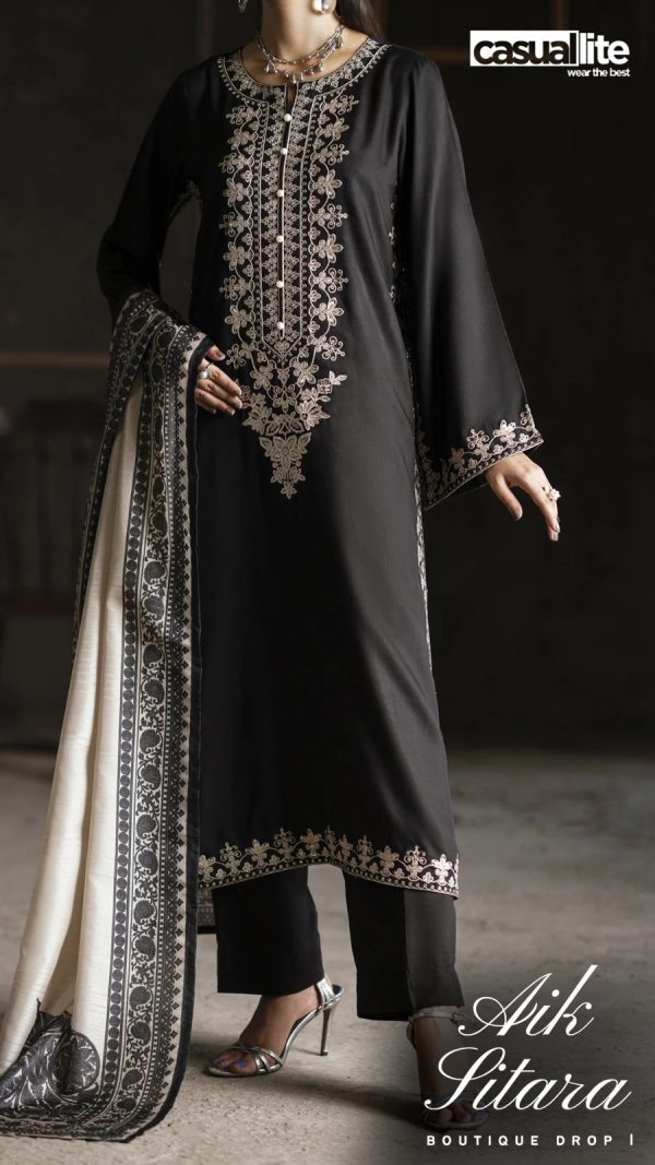 Aik Sitara - Premium Silk Boutique Drop I By Casual Lite - Image 4