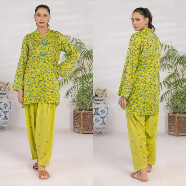 BASIC ESSENTIALS Co-ord’s 2 Piece Collection with EMBROIDERED Shalwar - Image 3