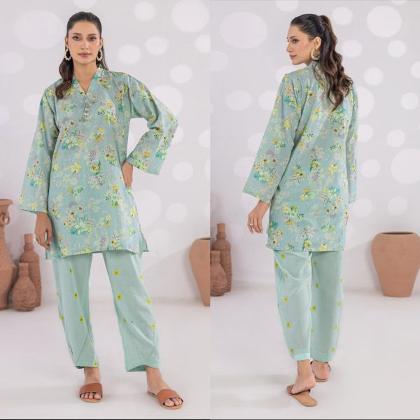 BASIC ESSENTIALS Co-ord’s 2 Piece Collection with EMBROIDERED Shalwar - Image 5