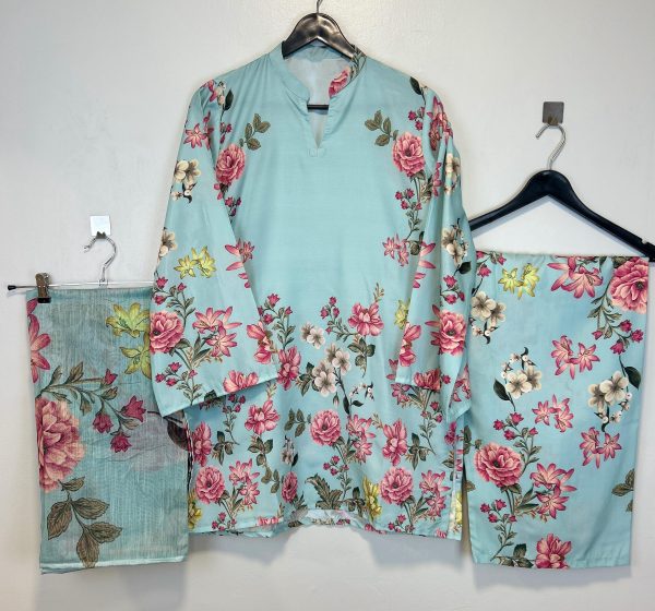 🎗️TEA PARTY🎗️ Printed Silk 3 Piece Collection - Image 2