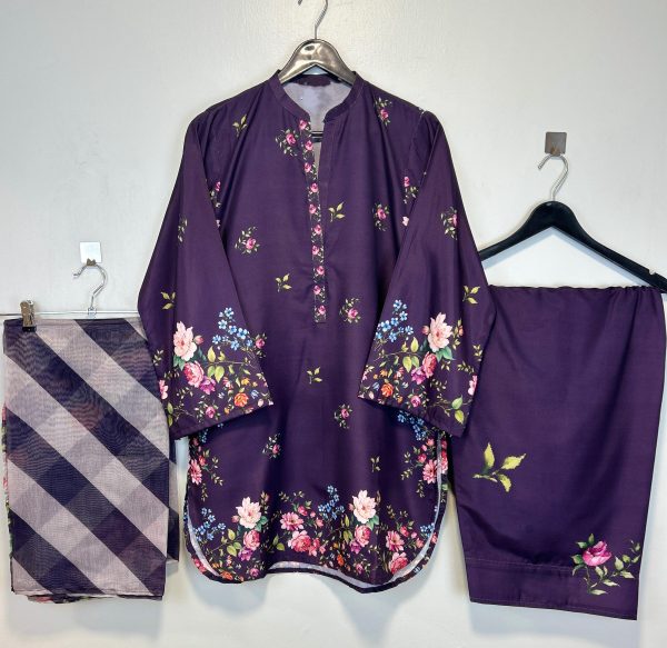 🎗️TEA PARTY🎗️ Printed Silk 3 Piece Collection - Image 2