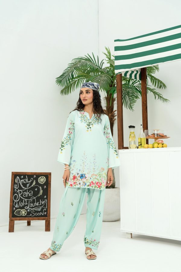 🎗️AMAL🎗️ Mid-Summer Printed Co-ord’s 2 Piece - Image 4