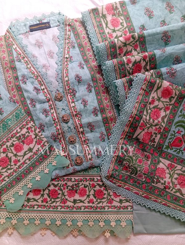 MAUSUMMERY PRINTED LAWN VOL 8 2025 3Pcs Stitch Lawn Collection - Image 4