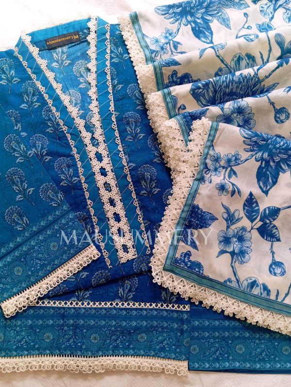 MAUSUMMERY PRINTED LAWN VOL 8 2025 3Pcs Stitch Lawn Collection - Image 7