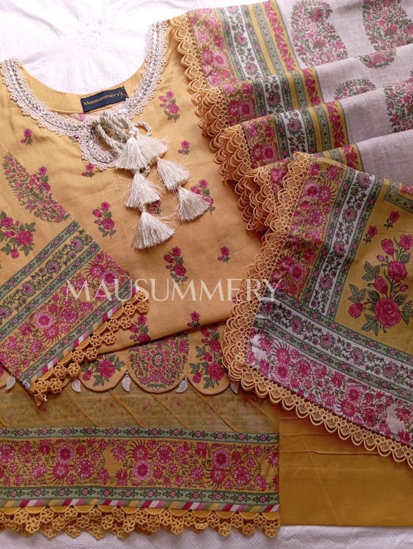 MAUSUMMERY PRINTED LAWN VOL 8 2025 3Pcs Stitch Lawn Collection