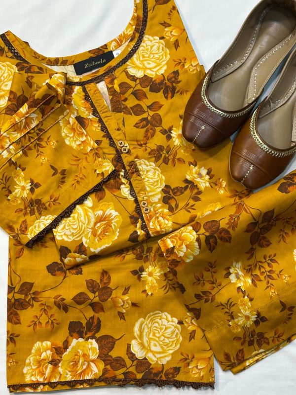 LINEN PRINTED CO-ORDS 2 Piece Premium printed linen - Image 2