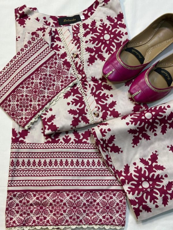 LINEN PRINTED CO-ORDS 2 Piece Premium printed linen - Image 5