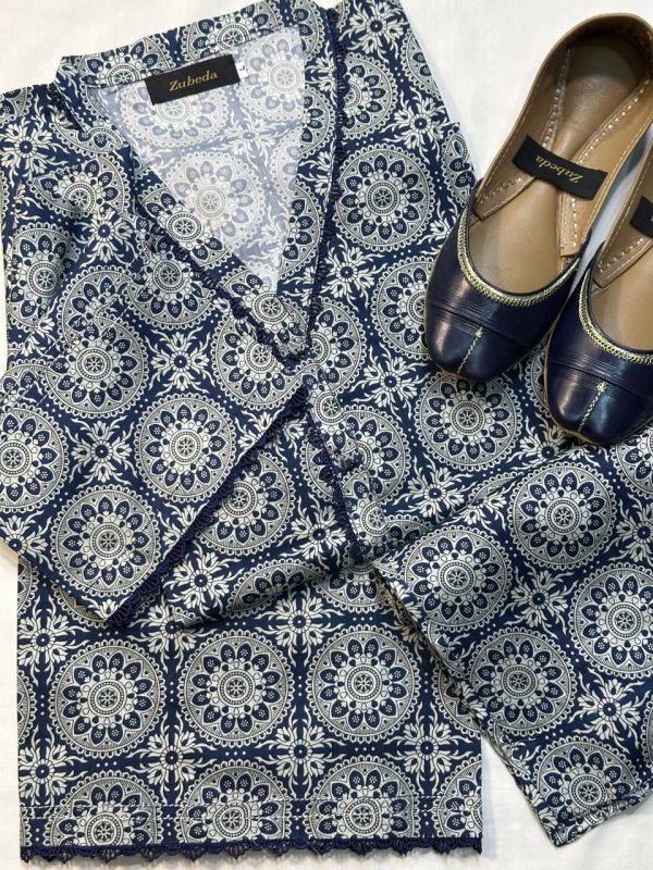 LINEN PRINTED CO-ORDS 2 Piece Premium printed linen - Image 6