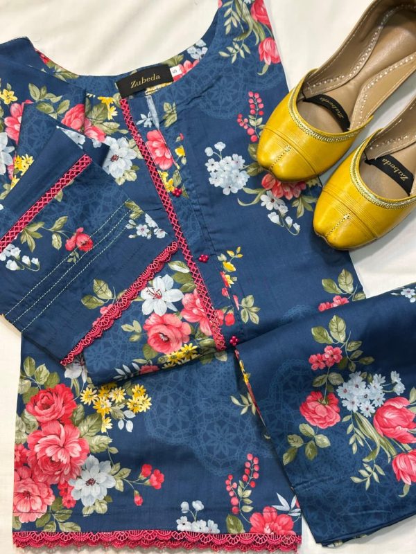 LINEN PRINTED CO-ORDS 2 Piece Premium printed linen - Image 8
